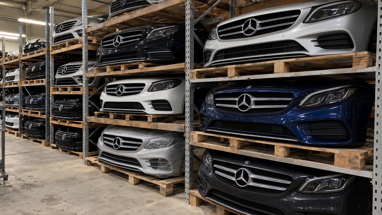 Складские бамперы на Mercedes-Benz
