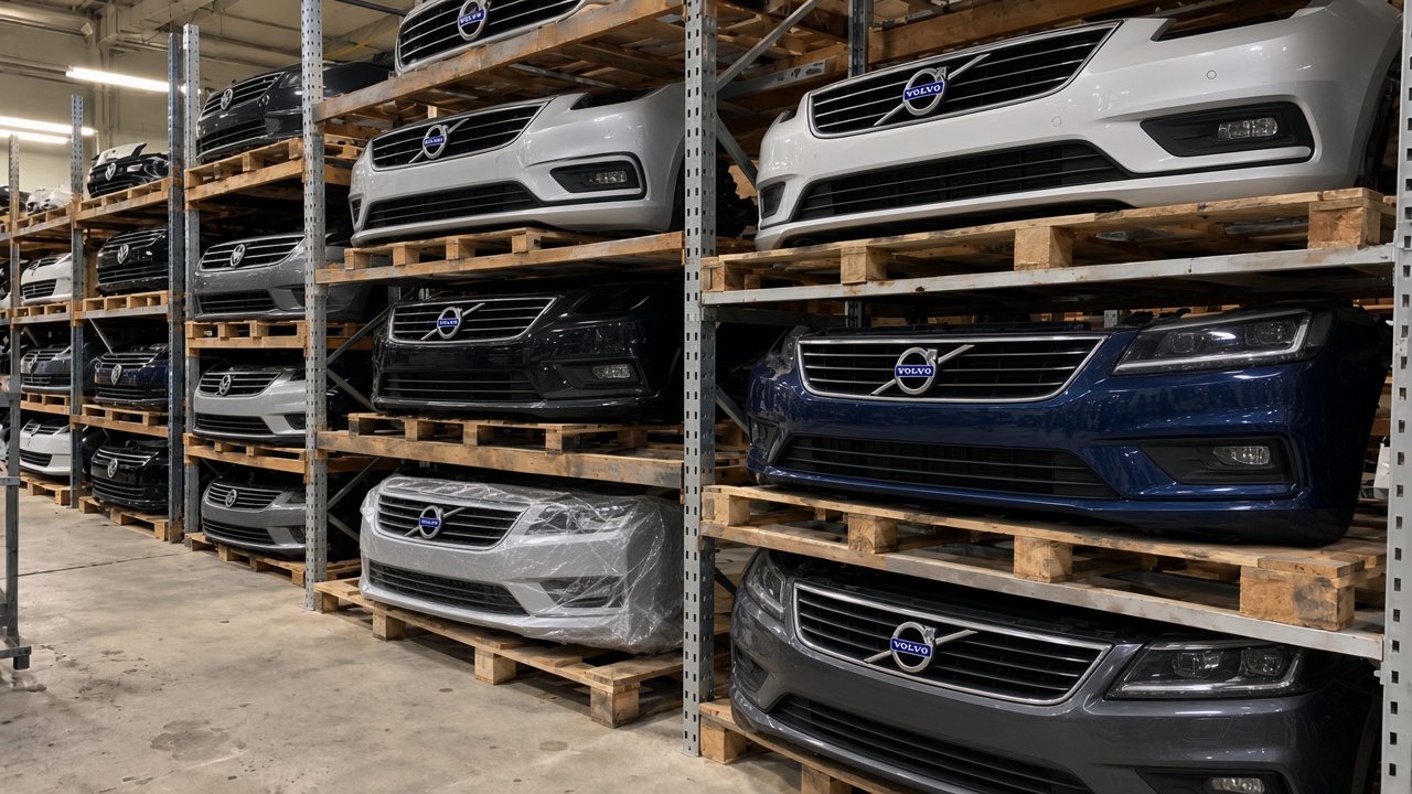 Складские бамперы на Volvo